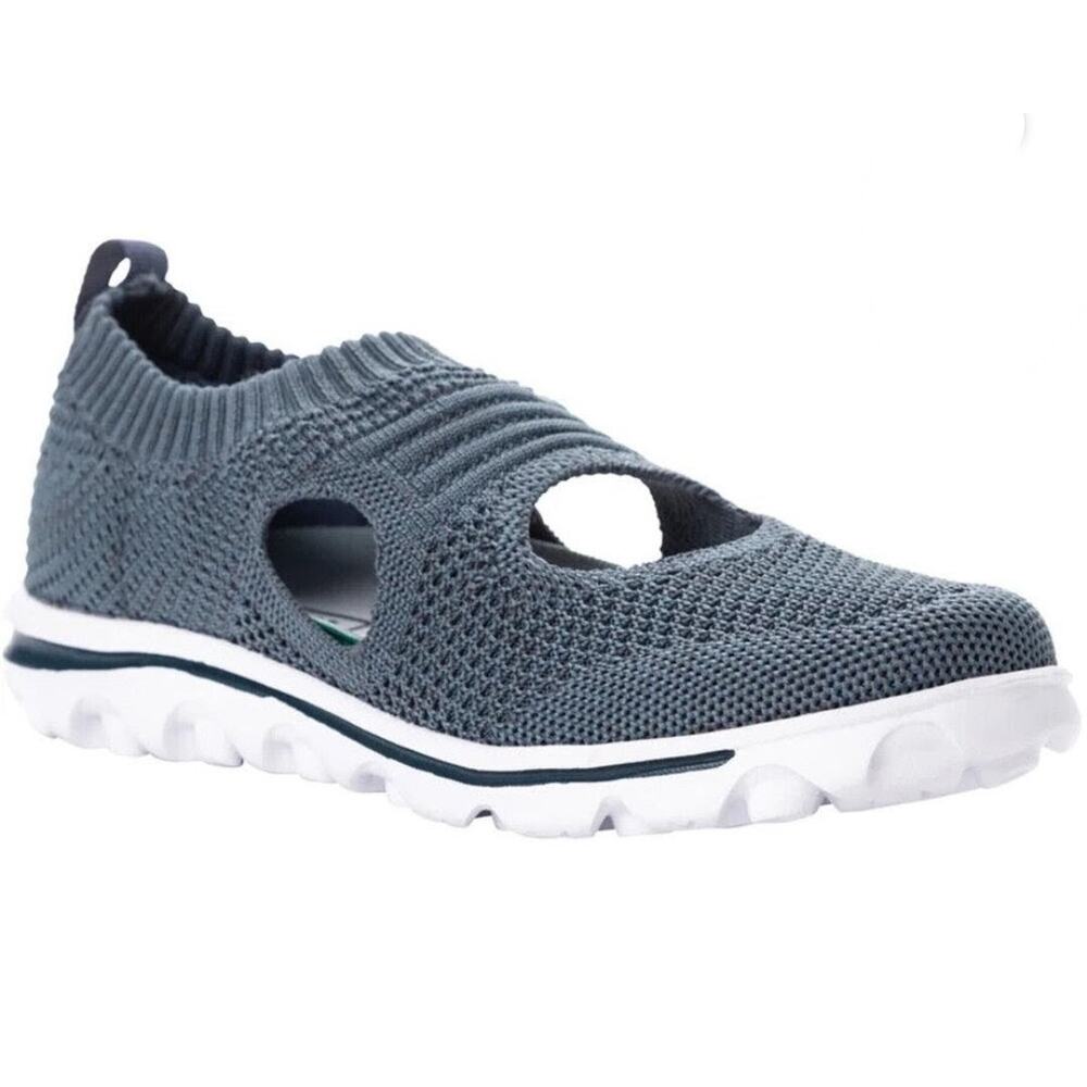 New Propet TravelActiv Avid Women's Slip-On Sneakers Extra Wide Size 9|